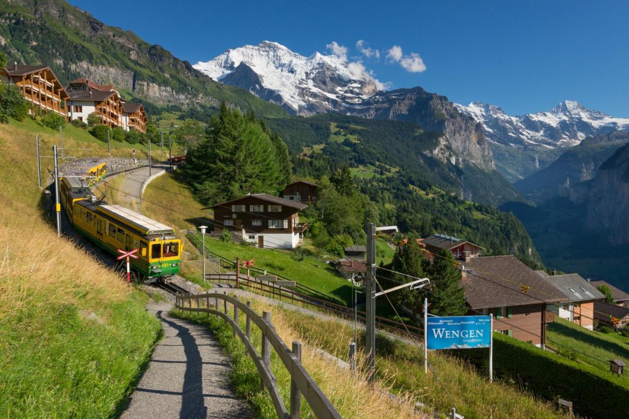 Chalet Bella Vista 4 Wengen Exterior foto