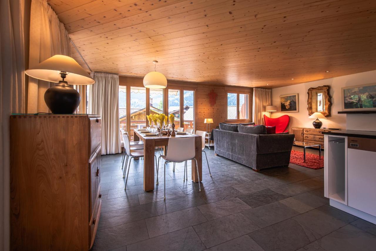 Chalet Bella Vista 4 Wengen Exterior foto