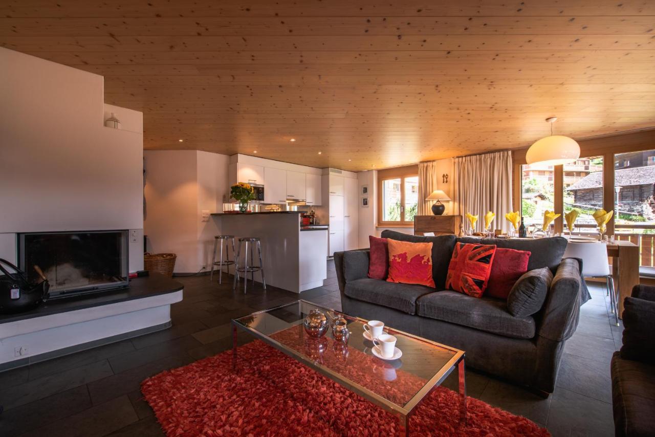 Chalet Bella Vista 4 Wengen Exterior foto