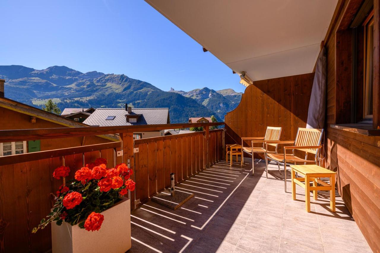 Chalet Bella Vista 4 Wengen Exterior foto